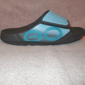 OOFOS OOahh Sport Flex Recovery Sandals Womens 9 Mens 7 Comfort Slip On Foam